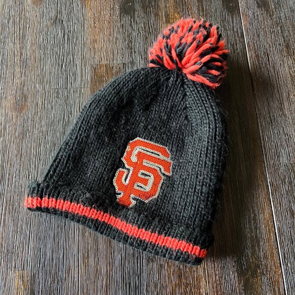 San Francisco Giants MLB Official New Era Women's Beanie Winter Hat Sequins - Picture 8 of 8